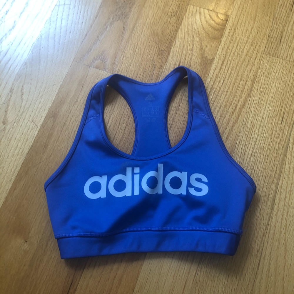 Adidas race back sport bra
